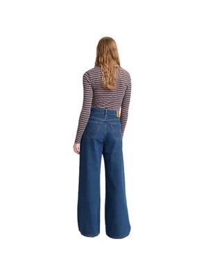 $108 Levi’s Woman’s Premium Loose Wide Leg Denim Jeans,Size 27 thumbnail 4