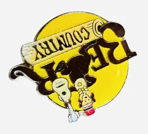 Walt Disney Collectible Pin Bear Country Vintage Henry Jamboree‎ Guitar 1985 thumbnail 1