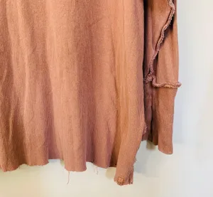 Free People We the Free Pullover Turtleneck Top in Terra Cotta size XS/S thumbnail 8