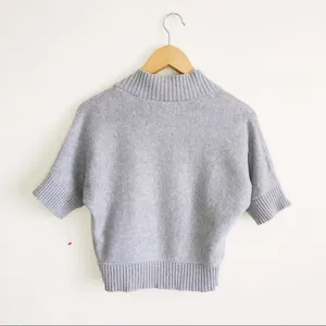 Old Navy Cropped Cardigan Grey thumbnail 2