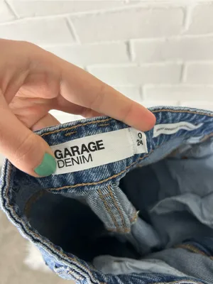 Garage Denim ‘90 Straight Jeans Size 0/24 thumbnail 4