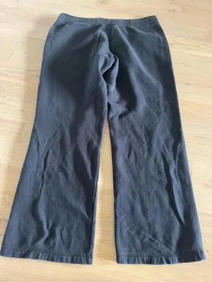 Nike women’s wide leg black sweatpants SIZE XL thumbnail 8