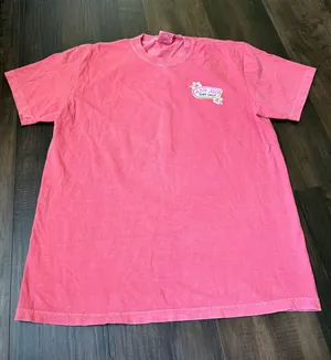 Ron John surf shop comfort colors Pink Short-Sleeve Graphic Tee size large thumbnail 1