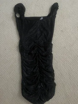 Lucy in the Sky Black Bodycon Dress thumbnail 2