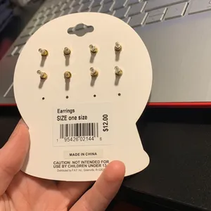 set of 4 pairs of christmas earrings thumbnail 2