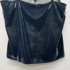 Womens Velvet Cropped Top Size S/M Whimsygoth Emo Punk Witchy 90s Y2K Inspired thumbnail 6