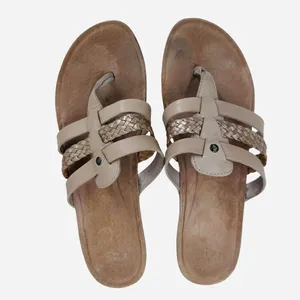 UGG Maddie Wedge‎ Sandals Women's Size 7.5 M Beige thumbnail 5