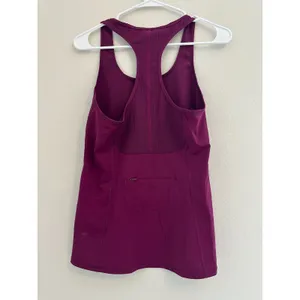 Athleta Vitality Rib Tank Magenta Medium thumbnail 5