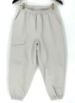 lululemon lab High-Rise Cuffed‎ Trouser Cargo Casual Pants 26" Stone Size 6 thumbnail 1