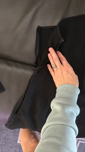 Revolve Asymmetrical romper black thumbnail 2