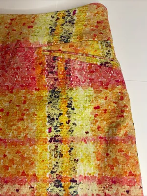 Attyre Ladies Skort Sz. 12 Tennis Golf Pickleball Stretch Pull On Plaid 90s thumbnail 3