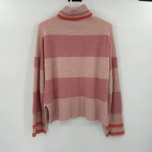 J. Crew Women's Striped Turtleneck Sweater in Supersoft Yarn BD045 Small thumbnail 5