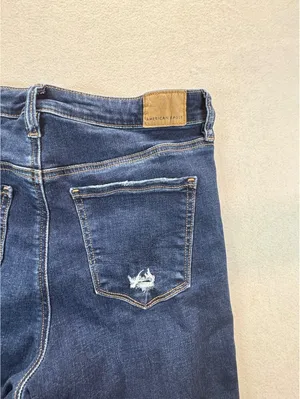 American Eagle Women’s High-Rise Jegging Jeans Size 6 Regular Distressed Stretch thumbnail 6