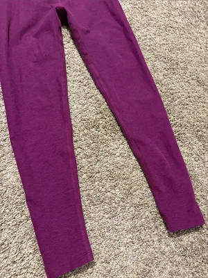 Beyond Yoga Women’s Purple Spacedye Caught in the Midi Leggings Small thumbnail 3