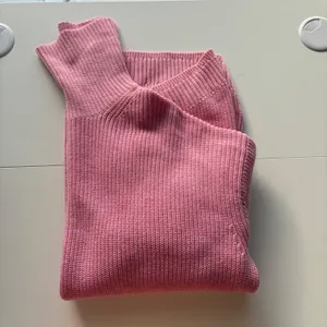 J. Crew Pink Ribbed relaxed turtleneck‎ sweater Cotton Cashmere Blend Size S thumbnail 2