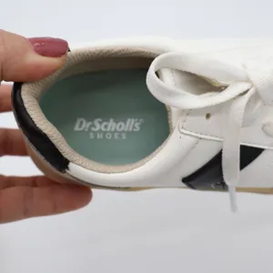 Dr. Scholls Sneakers Womens 6 Madison Lace White Platform Gum Sole Excellent thumbnail 5