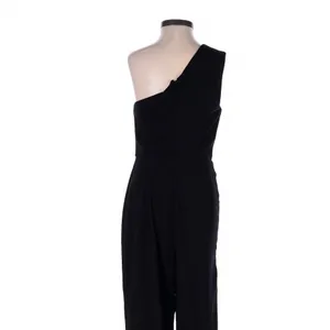 Bardot Black Bellini One Shoulder Tie Waist Wide Leg Jumpsuit Size 4 thumbnail 6