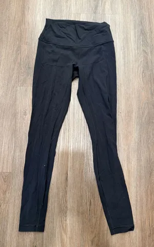 Lululemon Womens align Black Activewear Leggings Full Length Yoga Pants thumbnail 1