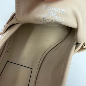 Zara Lug Sole Horsebit Platform Loafers Beige Chunky Slip On Women Size 38 7.5 thumbnail 6