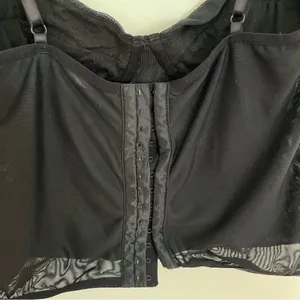 Divided H&M Modern Love Corset Black Lingerie Top Large Mesh Fitted thumbnail 6