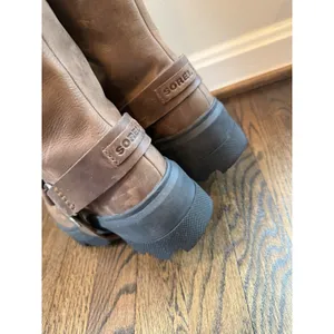 Sorel Women's JOAN FRWD™ Leather Tall Boots Tobacco Brown Sz 9.5 $275 NEW thumbnail 8
