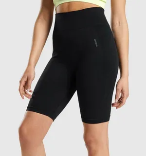 Gymshark Flex Cycling Shorts BLACK thumbnail 2