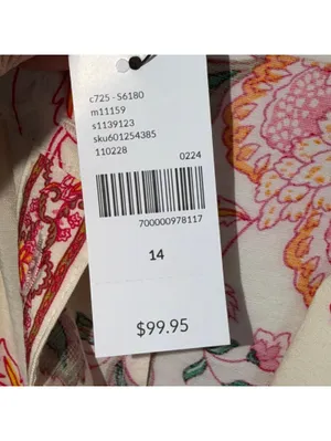 Lane Bryant Women’s Size 14 Floral Wrap Midi Dress NWT thumbnail 7
