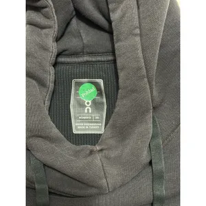 On Cloud Running Women's Hoodie Black Pocket Swiss Engineering Pullovers Size Xs thumbnail 6