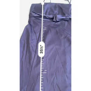 Vintage 80s Madison Leigh Eggplant Purple Sleeveless Dress Size 14 NWT Deadstock thumbnail 8
