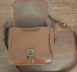 Vintage Dooney & Bourke AWL Crossbody Brown Purse thumbnail 4