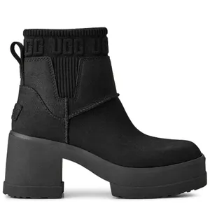 UGG® Women's Moxy Block Heel Chelsea Booties Size 8 Black thumbnail 2