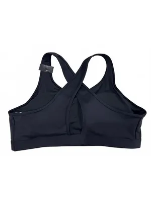 NWT Adidas Power Train Black Medium Support Sports Bra Plus Size 2XLC thumbnail 4
