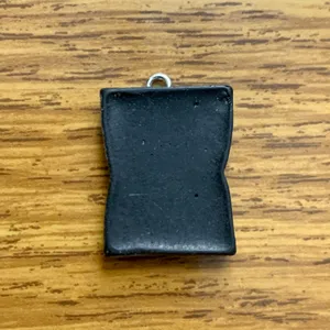 Smartfood Popcorn Charm Pendant Black thumbnail 2