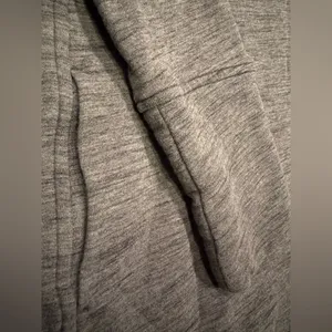 Lululemon Athletica Cowl Neck Pullover Heather Grey Black Cozy Funnel Neck thumbnail 4