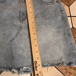 DL1961 Georgia light wash denim mini skirt size small‎ Y2K cute preppy retro thumbnail 9