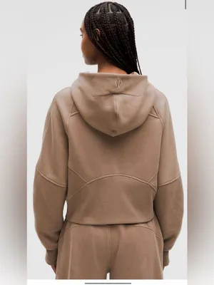Lululemon Scuba Oversized Half-Zip Hoodie Taupetastic thumbnail 2