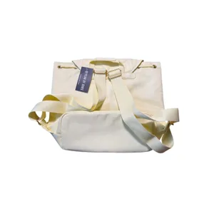 Year of Ours Nylon Butter Yellow Backpack NEW thumbnail 4