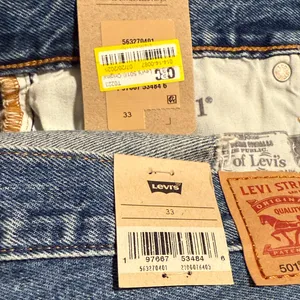 Levi's 501 Original Fit High-Rise Blue Jean Shorts for Women Size 33 thumbnail 4