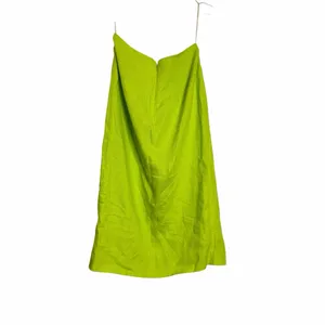FARM Rio Mia 100% Linen Leaf Midi Skirt Neon Green thumbnail 5
