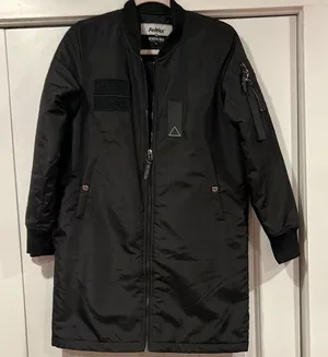 Feltics‎ general idea street wear Black Women's Bomber Jacket small thumbnail 1