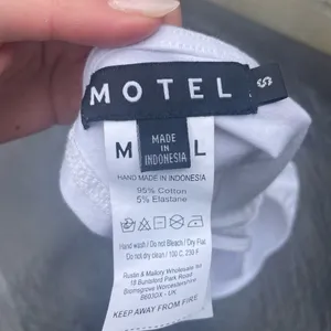 Motel rocks halter open back crop top thumbnail 4