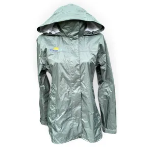 Marmot x Thrive Works Precip Waterproof Rain Jacket Women's Size L Olive NWOT thumbnail 2