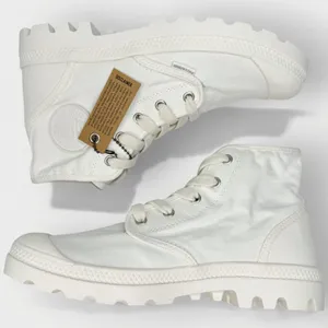 Palladium Pampa Hi Women’s Canvas Boots White Size 7.5M 92352-116-M thumbnail 11