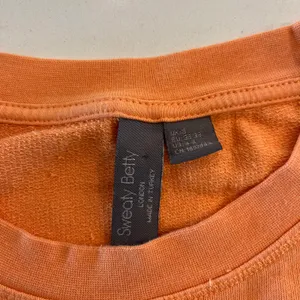 Sweaty Betty‎ After Class Crop Sweatshirt Orange Size Small 4-6 thumbnail 4