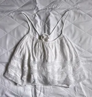 Free People white tank top thumbnail 1