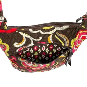 Vera Bradley Puccini Retired Pattern Hipster Crossbody Messenger Shoulder Bag thumbnail 9