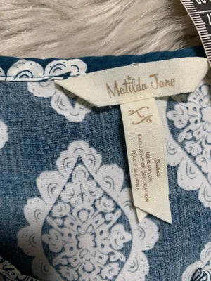 Matilda Jane Womens Brilliant Daydream On The Fringe Romper Size Large thumbnail 4