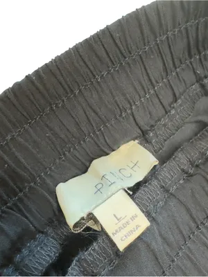 Pinch Black Drawstring Cargo Jogger Pants Lightweight Utility Pocket Pants L EUC thumbnail 7