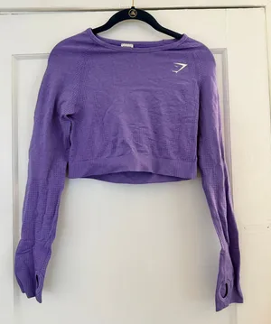 Gymshark Cropped Long Sleeve thumbnail 1