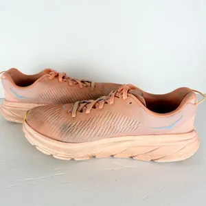 Hoka One One Rincon 3 Athletic Sneakers Size 8.5 Shell Coral Peach Parfait thumbnail 3